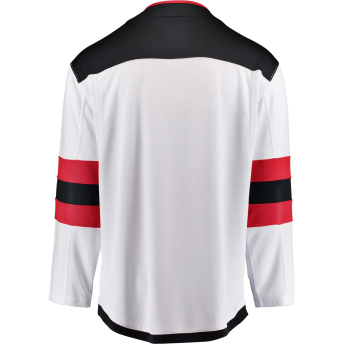 New Jersey Devils hoki mez white Breakaway Away Jersey