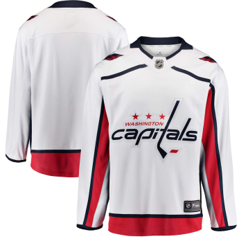 Washington Capitals hoki mez white Breakaway Away Jersey