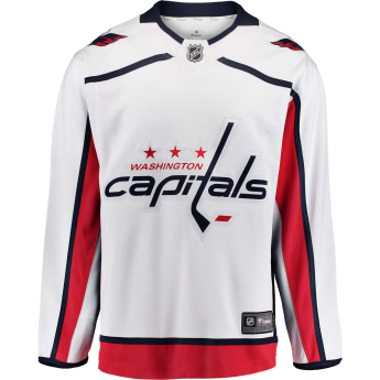 Washington Capitals hoki mez white Breakaway Away Jersey