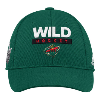 Minnesota Wild baseball sapka green 2018 Stanley Cup Playoffs Bound Sidepatch Flex