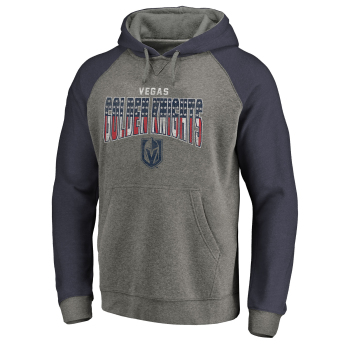 Vegas Golden Knights férfi kapucnis pulóver grey Freedom Tri-Blend Raglan