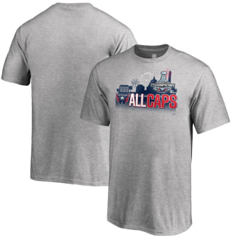 Washington Capitals gyerek póló grey 2018 Stanley Cup Champions Change on the Fly Celebration