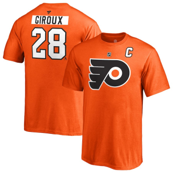 Philadelphia Flyers gyerek póló orange #28 Claude Giroux Stack Logo Name & Number