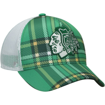 Chicago Blackhawks baseball sapka Adidas St. Patrick´s Day Trucker