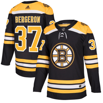 Boston Bruins hoki mez #37 Patrice Bergeron adizero Home Authentic Player Pro