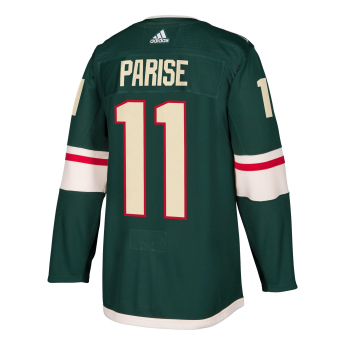 Minnesota Wild hoki mez #11 Zach Parise adizero Home Authentic Player Pro