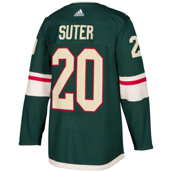 Minnesota Wild hoki mez #20 Ryan Suter adizero Home Authentic Player Pro