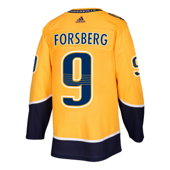 Nashville Predators hoki mez #9 Filip Forsberg adizero Home Authentic Player Pro