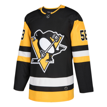 Pittsburgh Penguins hoki mez #58 Kris Letang adizero Home Authentic Player Pro