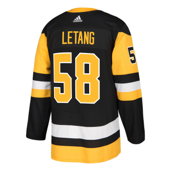 Pittsburgh Penguins hoki mez #58 Kris Letang adizero Home Authentic Player Pro