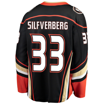 Anaheim Ducks hoki mez #33 Jakob Silfverberg Breakaway Home Jersey