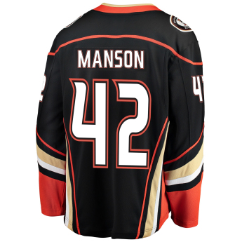 Anaheim Ducks hoki mez #42 Josh Manson Breakaway Home Jersey