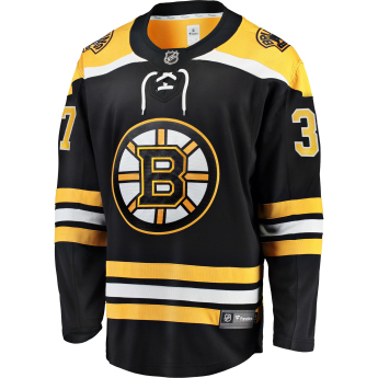 Boston Bruins hoki mez black #37 Patrice Bergeron Breakaway Alternate Jersey
