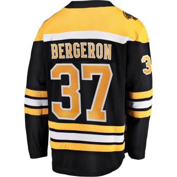Boston Bruins hoki mez black #37 Patrice Bergeron Breakaway Alternate Jersey