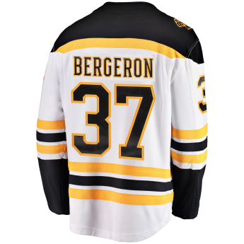 Boston Bruins hoki mez white #37 Patrice Bergeron Breakaway Alternate Jersey