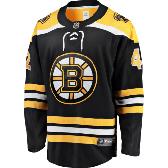 Boston Bruins hoki mez #42 David Backes Breakaway Alternate Jersey