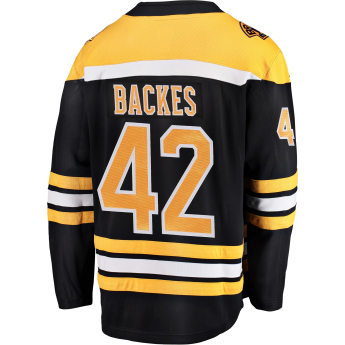 Boston Bruins hoki mez #42 David Backes Breakaway Alternate Jersey