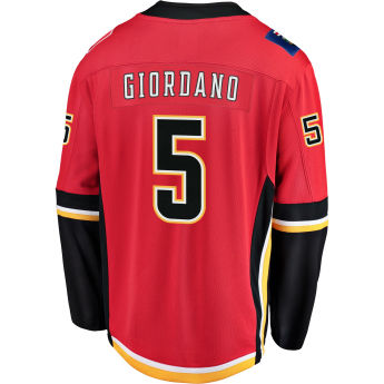 Calgary Flames hoki mez #5 Mark Giordano Breakaway Alternate Jersey