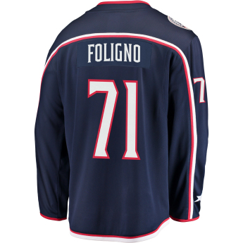 Columbus Blue Jackets hoki mez #71 Nick Foligno Breakaway Alternate Jersey