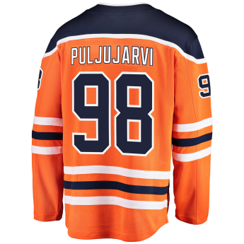 Edmonton Oilers hoki mez #98 Jesse Puljujarvi Breakaway Alternate Jersey