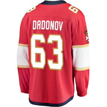 Florida Panthers hoki mez #63 Evgenii Dadonov Breakaway Alternate Jersey