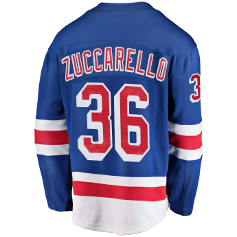 New York Rangers hoki mez blue #36 Mats Zuccarello Breakaway Alternate Jersey