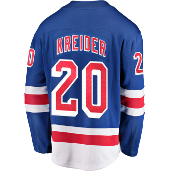 New York Rangers hoki mez #20 Chris Kreider Breakaway Alternate Jersey