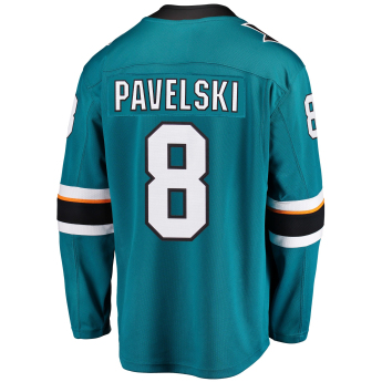 San Jose Sharks hoki mez green #8 Joe Pavelski Breakaway Alternate Jersey