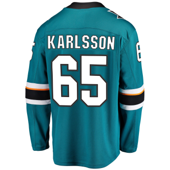 San Jose Sharks hoki mez #65 Erik Karlsson Breakaway Alternate Jersey