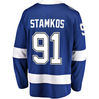 Tampa Bay Lightning hoki mez blue #91 Steven Stamkos Breakaway Alternate Jersey