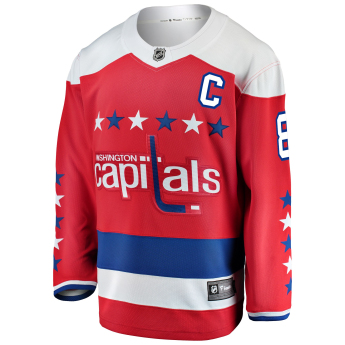 Washington Capitals hoki mez red #8 Alexander Ovechkin Breakaway Alternate Jersey