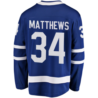 Toronto Maple Leafs gyerek jégkorong mez # 34 Auston Matthews Breakaway Home Jersey