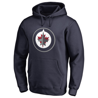 Winnipeg Jets férfi kapucnis pulóver navy Fanatics Branded Primary Logo