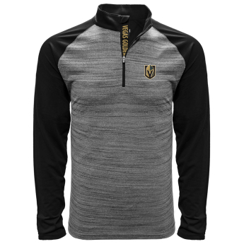 Vegas Golden Knights férfi pulóver grey Vandal Quarter Zip Midlayer