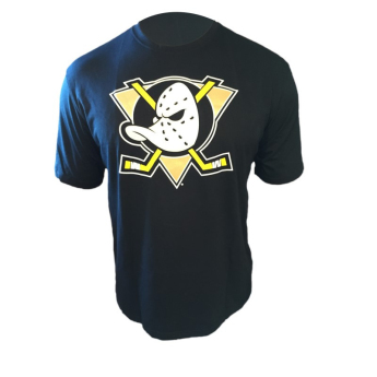 Anaheim Ducks férfi póló black Core Logo Tee