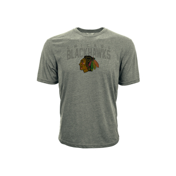 Chicago Blackhawks férfi póló grey Shadow City Tee