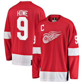 Detroit Red Wings hoki mez #9 Gordie Howe Breakaway Heritage Jersey