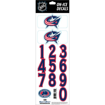 Columbus Blue Jackets sisak matricák Decals