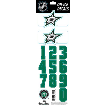 Dallas Stars sisak matricák Decals