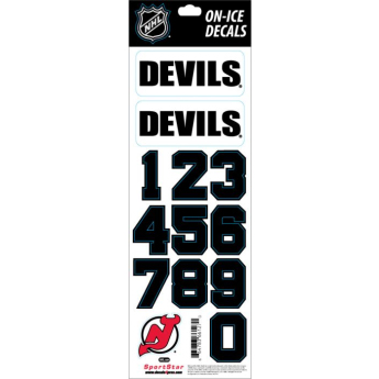 New Jersey Devils sisak matricák Decals