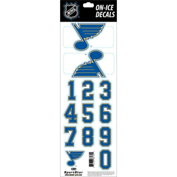 St. Louis Blues sisak matricák Decals