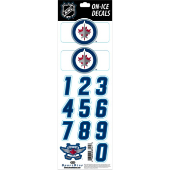 Winnipeg Jets sisak matricák Decals