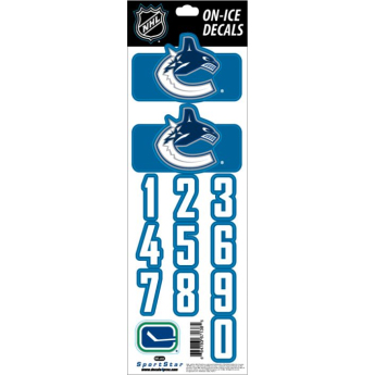 Vancouver Canucks sisak matricák Decals Royal