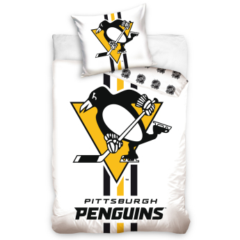 Povlečení Pittsburgh Penguins TIP White