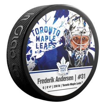 Toronto Maple Leafs korong Frederik Andersen #31 NHLPA