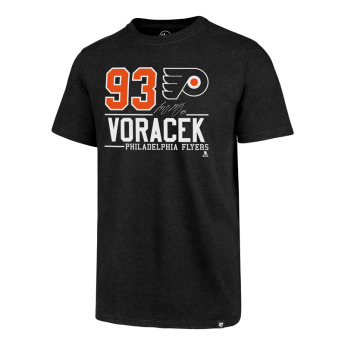 Philadelphia Flyers férfi póló 47 Brand Player Name NHL Jakub Voráček #93 black