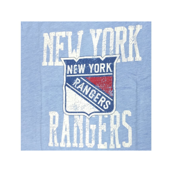 New York Rangers férfi póló Belridge 47 Capital Ringer Tee