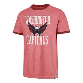 Washington Capitals férfi póló Belridge 47 Capital Ringer Tee