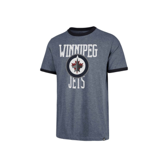 Winnipeg Jets férfi póló Belridge 47 Capital Ringer Tee