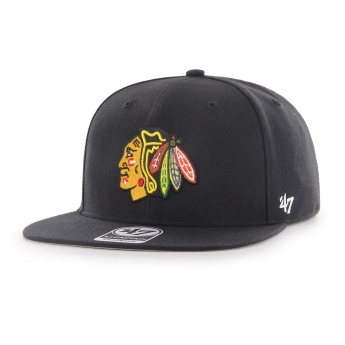 Chicago Blackhawks baseball flat sapka No Shot 47 CAPTAIN